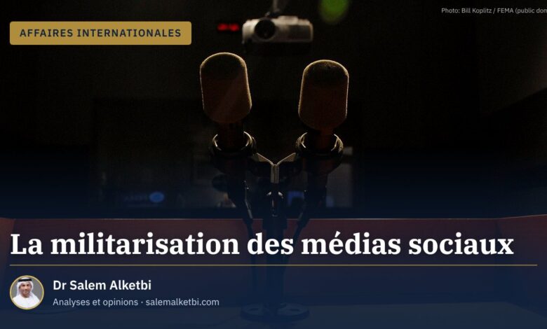 La militarisation des médias sociaux