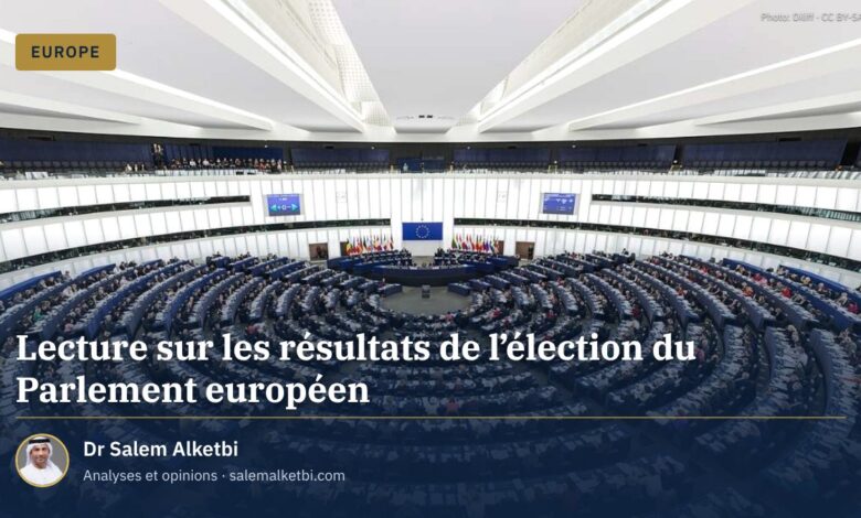 Lecture sur les résultats de l'élection du Parlement européen
