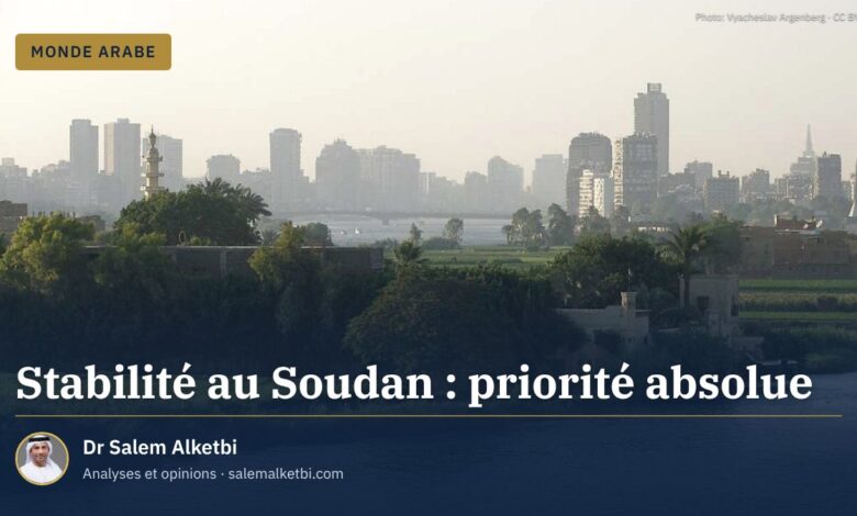 Stabilité au Soudan : priorité absolue