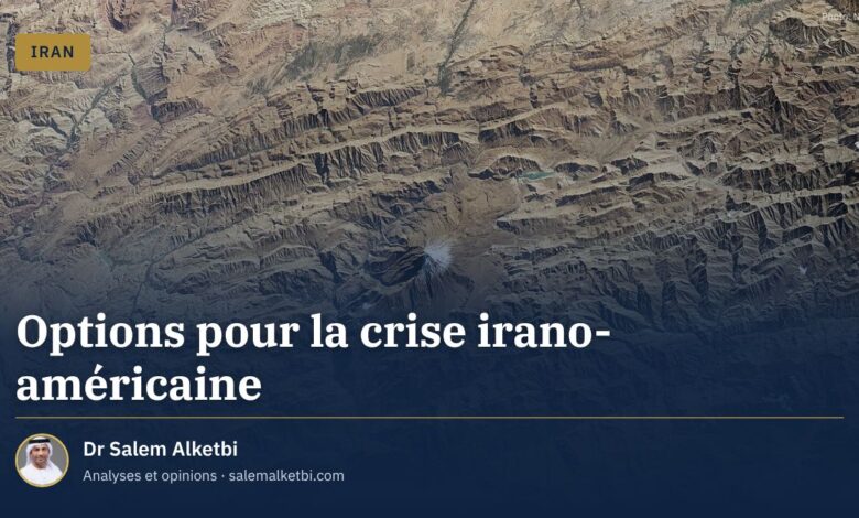 Options pour la crise irano-américaine – Dr Salem Alketbi