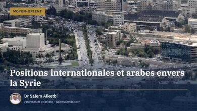 Positions internationales et arabes envers la Syrie