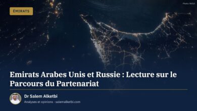 Emirats Arabes Unis et Russie : Lecture sur le Parcours du Partenariat – Dr Salem Alketbi