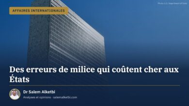 Des erreurs de milice qui coûtent cher aux États – Dr Salem Alketbi