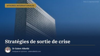 Stratégies de sortie de crise – Dr Salem Alketbi