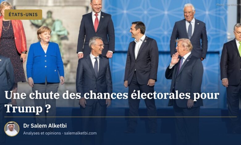 Une chute des chances électorales pour Trump ?