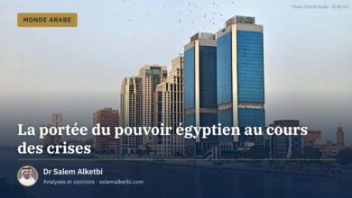 La portée du pouvoir égyptien au cours des crises