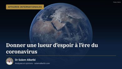 Donner une lueur d'espoir à l'ère du coronavirus – Dr Salem Alketbi