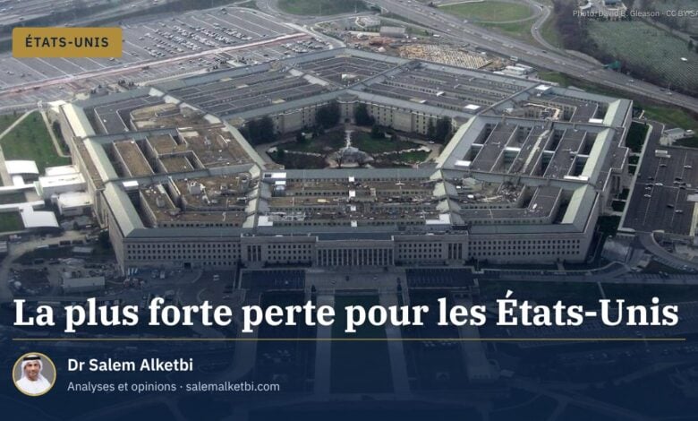 La plus forte perte pour les États-Unis