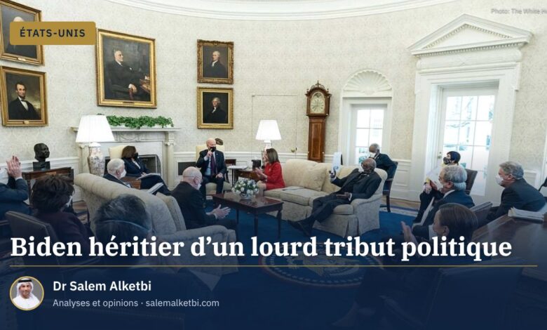 Biden héritier d'un lourd tribut politique