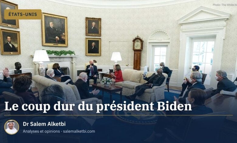 Le coup dur du président Biden