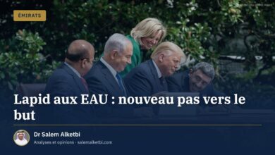 Lapid aux EAU : nouveau pas vers le but