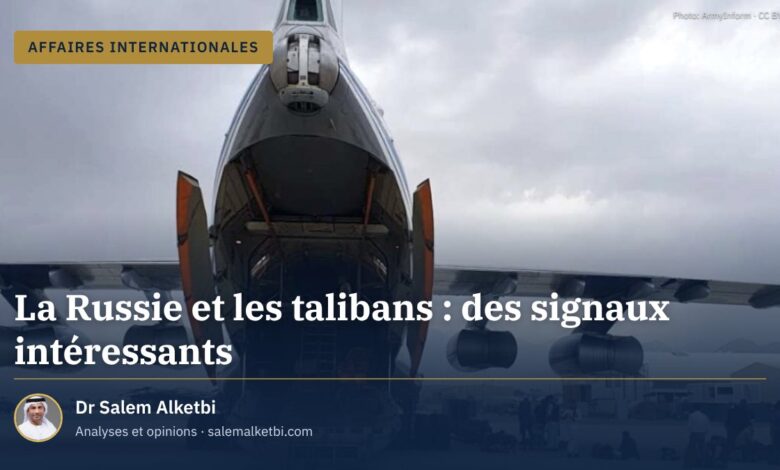 La Russie et les talibans : des signaux intéressants