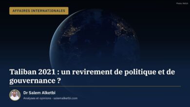 Taliban 2021 : un revirement de politique et de gouvernance ? – Dr Salem Alketbi