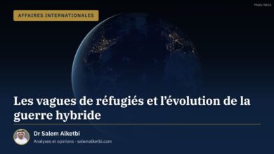 Les vagues de réfugiés et l'évolution de la guerre hybride – Dr Salem Alketbi
