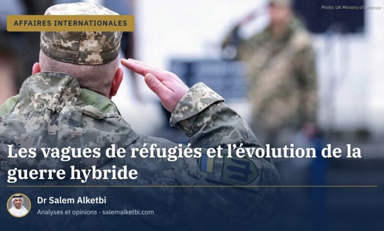 Les vagues de réfugiés et l'évolution de la guerre hybride