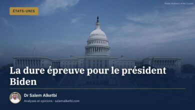 La dure épreuve pour le président Biden – Dr Salem Alketbi