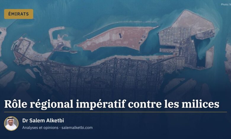 Rôle régional impératif contre les milices – Dr Salem Alketbi