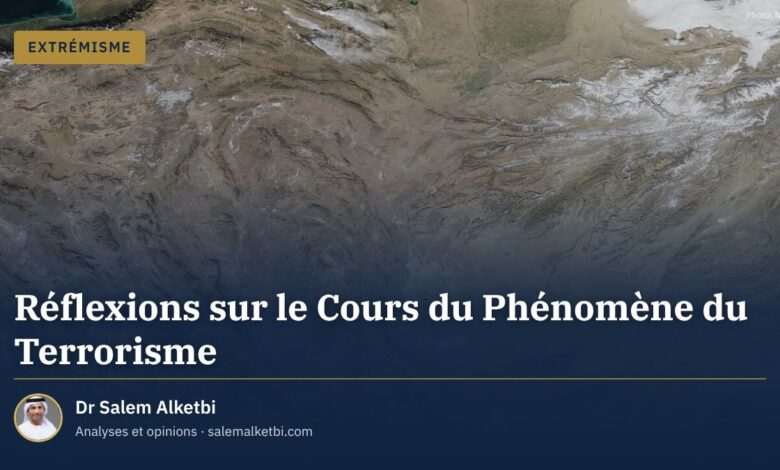 Réflexions sur le Cours du Phénomène du Terrorisme – Dr Salem Alketbi
