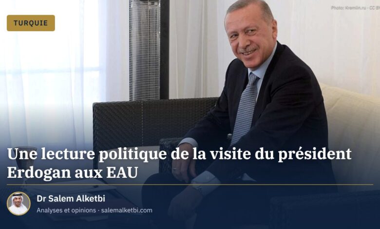 Une lecture politique de la visite du président Erdogan aux EAU