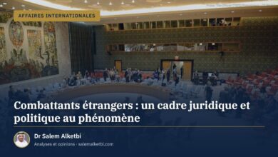 Combattants étrangers : un cadre juridique et politique au phénomène