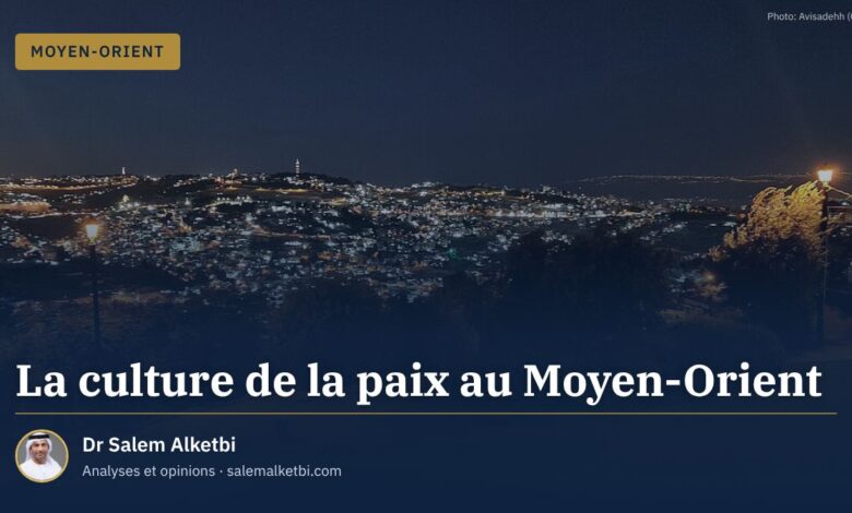 La culture de la paix au Moyen-Orient – Dr Salem Alketbi