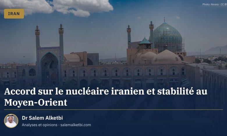 Accord sur le nucléaire iranien et stabilité au Moyen-Orient – Dr Salem Alketbi