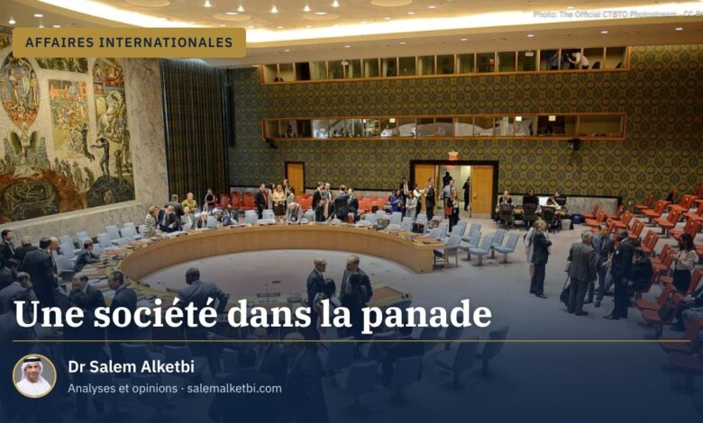 Une société dans la panade