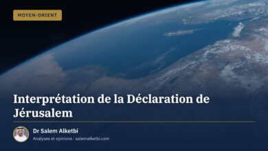 Interprétation de la Déclaration de Jérusalem – Dr Salem Alketbi