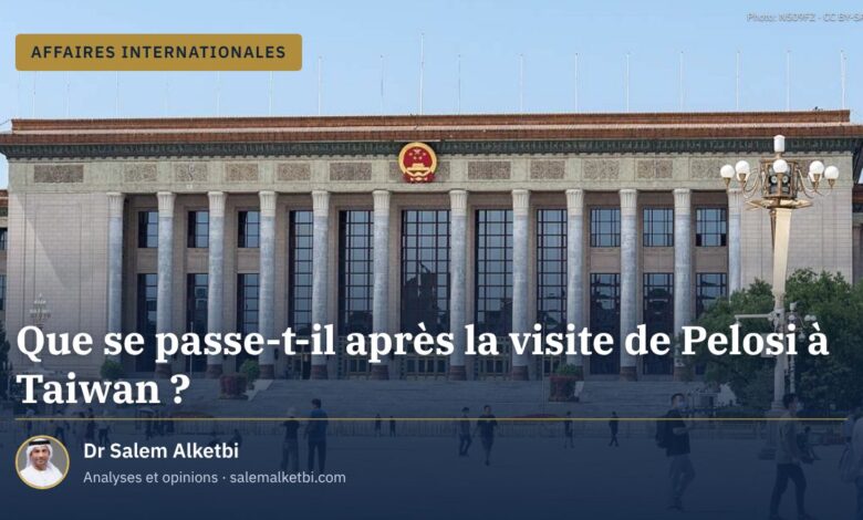 Que se passe-t-il après la visite de Pelosi à Taiwan ?