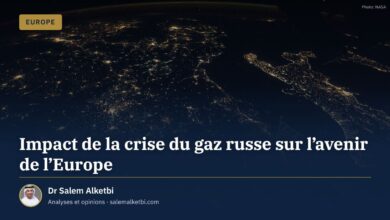 Impact de la crise du gaz russe sur l'avenir de l'Europe – Dr Salem Alketbi
