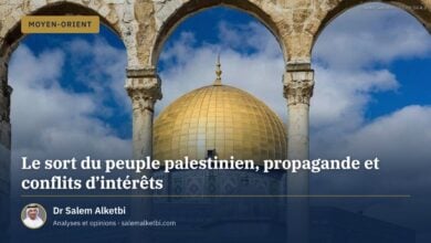 Le sort du peuple palestinien, propagande et conflits d'intérêts
