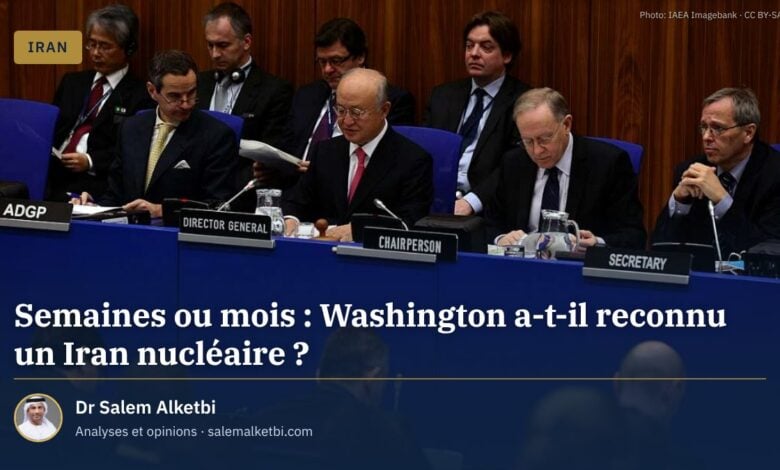 Semaines ou mois : Washington a-t-il reconnu un Iran nucléaire ?