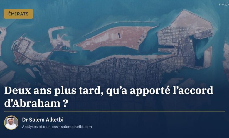 Deux ans plus tard, qu'a apporté l'accord d'Abraham ? – Dr Salem Alketbi