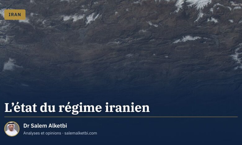 L'état du régime iranien – Dr Salem Alketbi