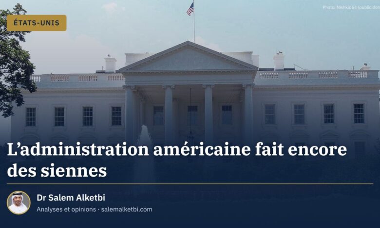L'administration américaine fait encore des siennes – Dr Salem Alketbi