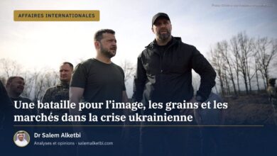 Une bataille pour l'image, les grains et les marchés dans la crise ukrainienne