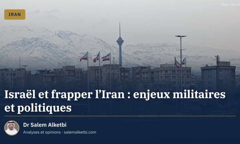 Israël et frapper l'Iran : enjeux militaires et politiques – Dr Salem Alketbi