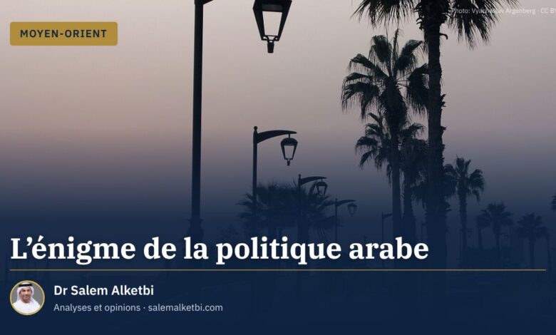 L'énigme de la politique arabe – Dr Salem Alketbi