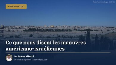 Ce que nous disent les manuvres américano-israéliennes – Dr Salem Alketbi