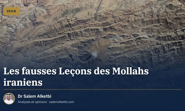 Les fausses Leçons des Mollahs iraniens – Dr Salem Alketbi