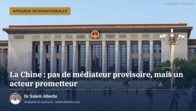 La Chine : pas de médiateur provisoire, mais un acteur prometteur