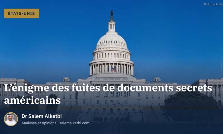 L'énigme des fuites de documents secrets américains