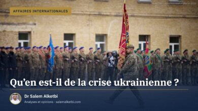 Qu'en est-il de la crise ukrainienne ?