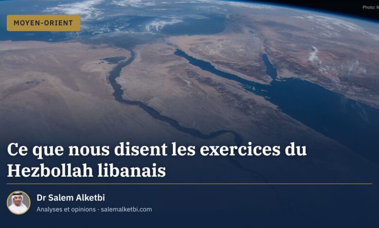 Ce que nous disent les exercices du Hezbollah libanais – Dr Salem Alketbi
