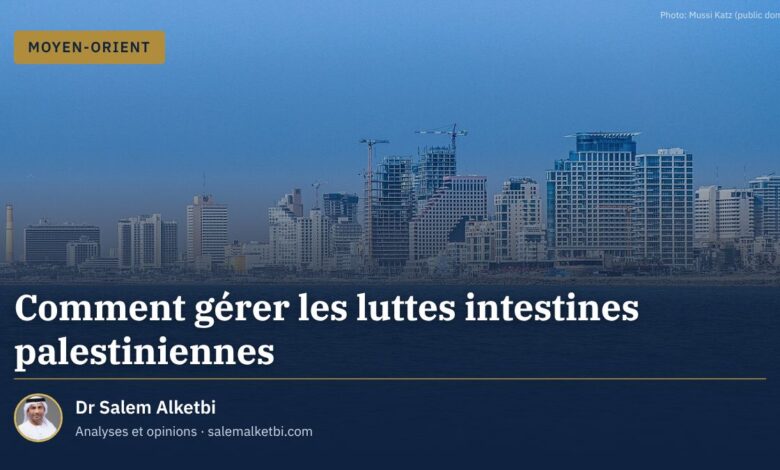 Comment gérer les luttes intestines palestiniennes – Dr Salem Alketbi