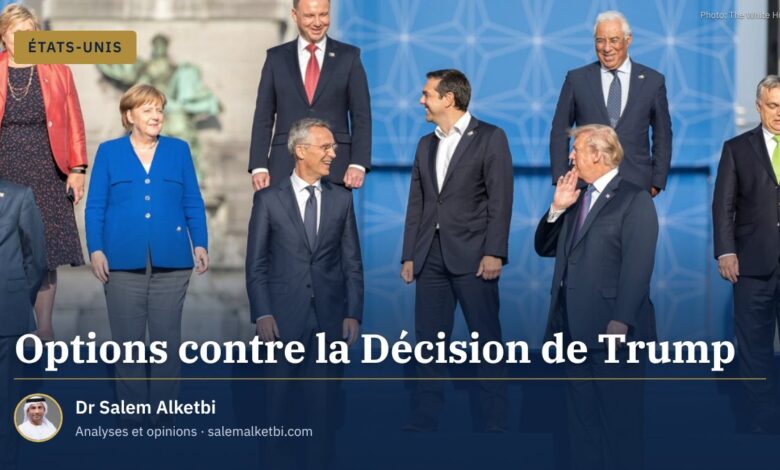 Options contre la Décision de Trump