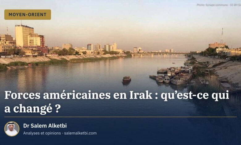 Forces américaines en Irak : qu'est-ce qui a changé ?
