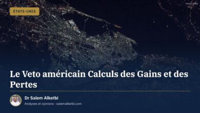 Le Veto américain Calculs des Gains et des Pertes – Dr Salem Alketbi
