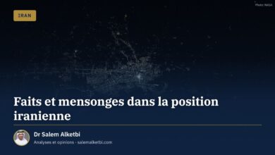 Faits et mensonges dans la position iranienne – Dr Salem Alketbi