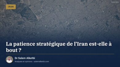 La patience stratégique de l'Iran est-elle à bout ? – Dr Salem Alketbi